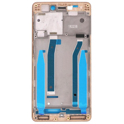 Средняя часть корпуса (рамка) для Xiaomi Redmi 3, золотая