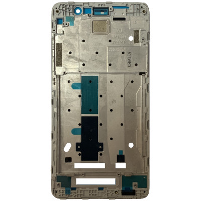 Средняя часть корпуса (рамка) для Xiaomi Redmi Note 3 Pro SE, серебро