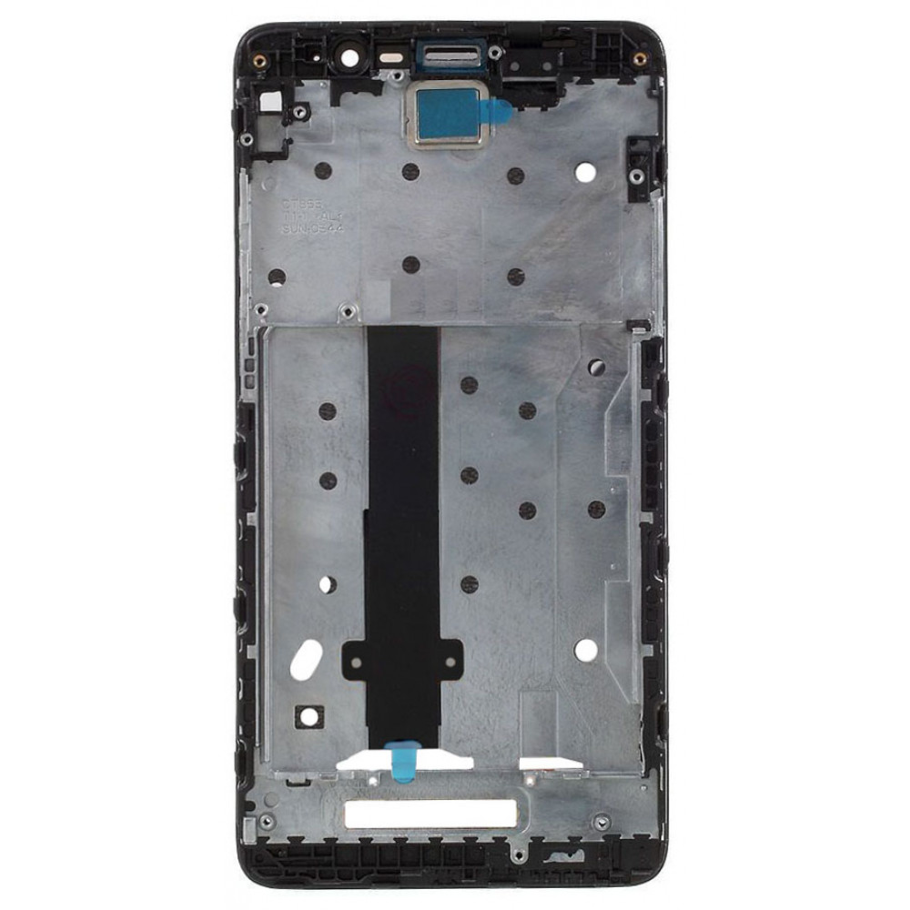 Средняя часть корпуса (рамка) для Xiaomi Redmi Note 3 Pro, черная