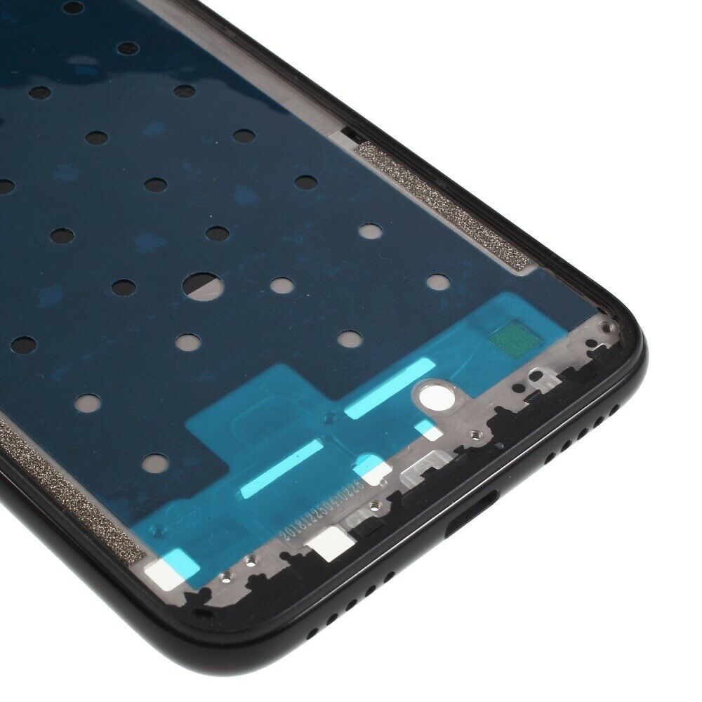 Средняя часть корпуса (рамка) для Xiaomi Redmi Note 7, черная (Bright Black)
