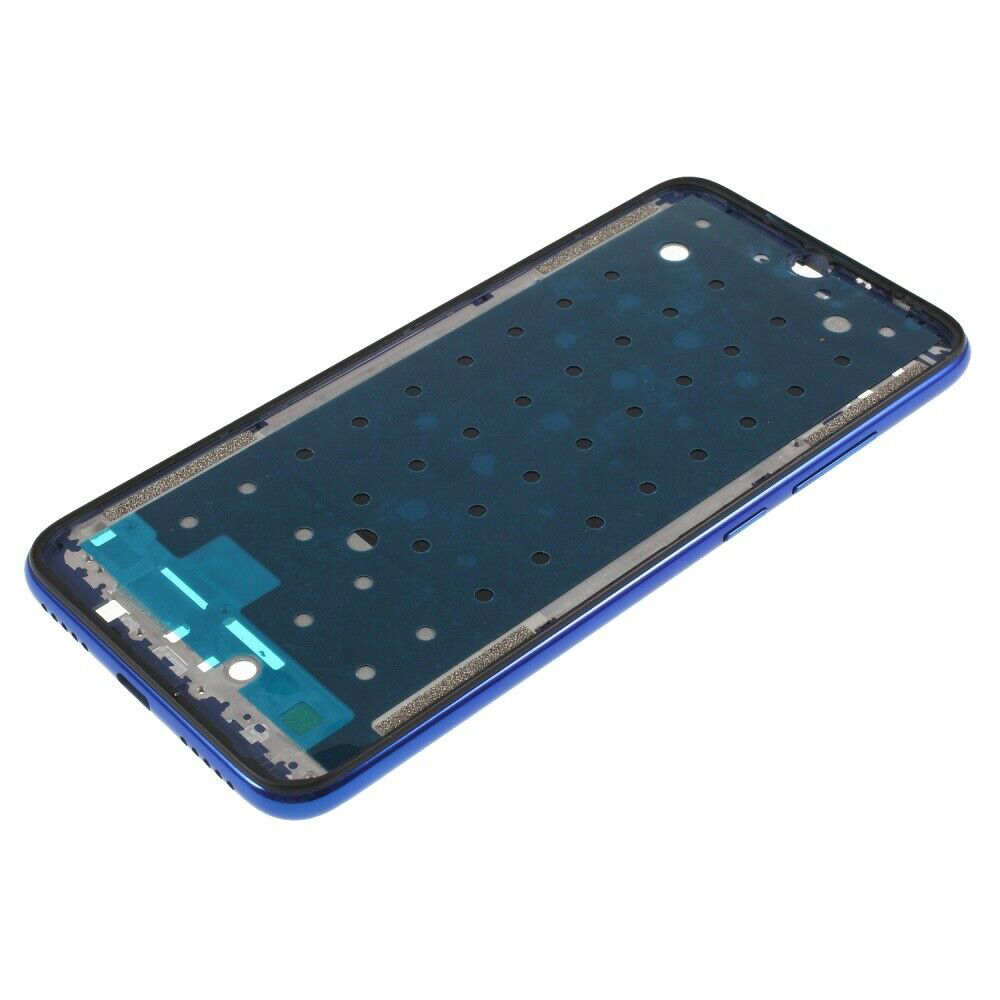 Средняя часть корпуса (рамка) для Xiaomi Redmi Note 7, синяя (Fantasy Blue)