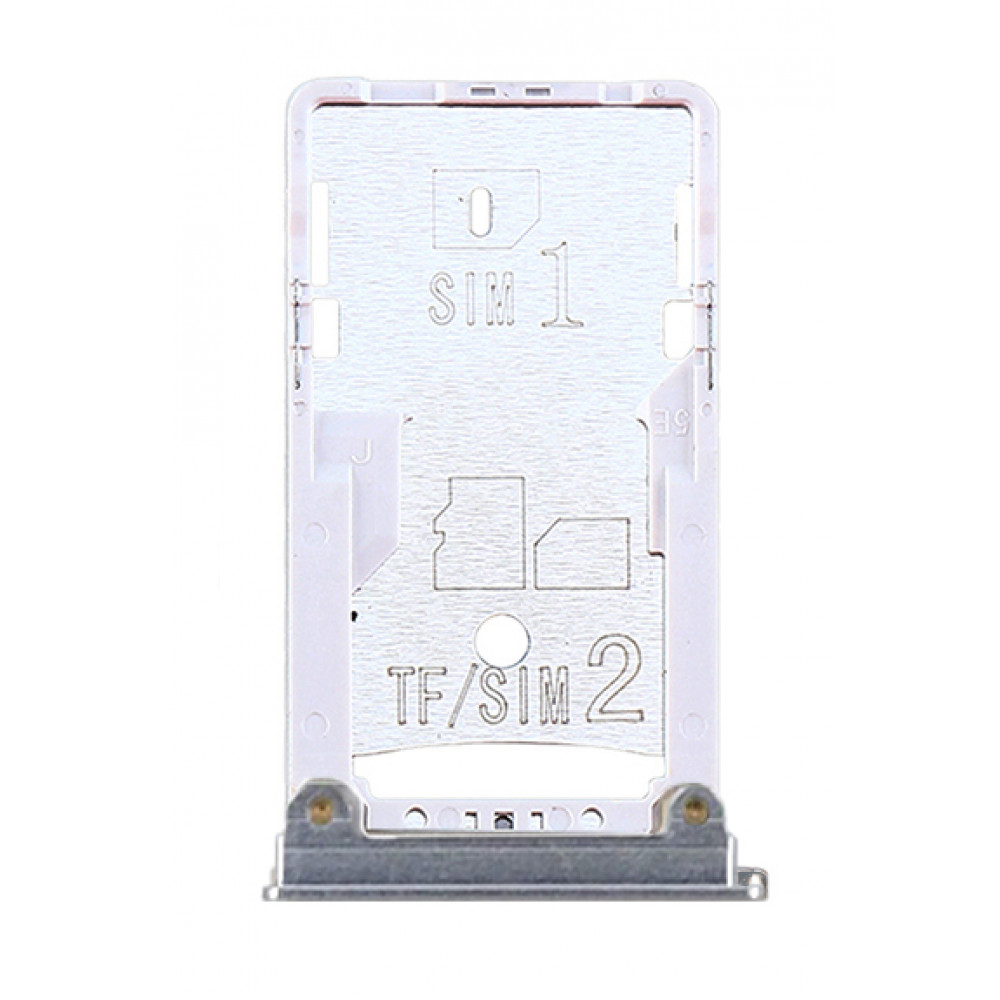 Sim лоток для Xiaomi Mi Max 2, серебро