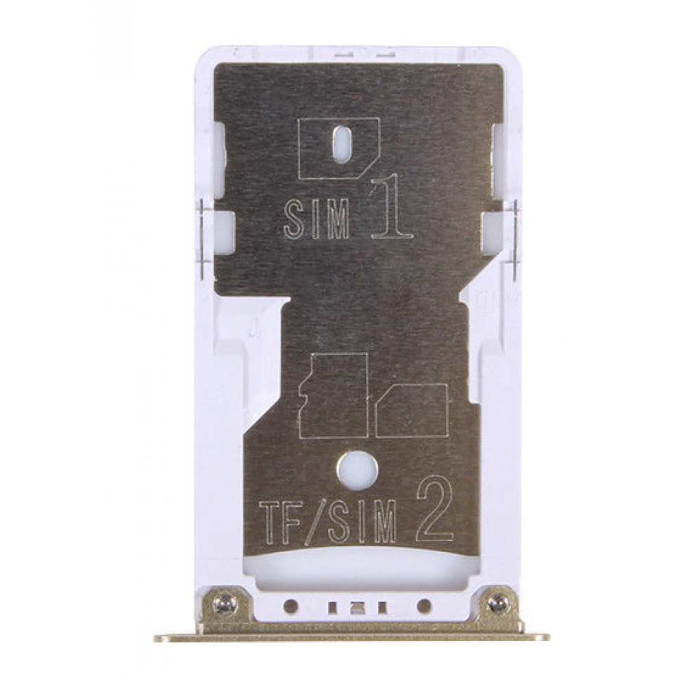 Sim лоток для Xiaomi Redmi Note 4X, золото