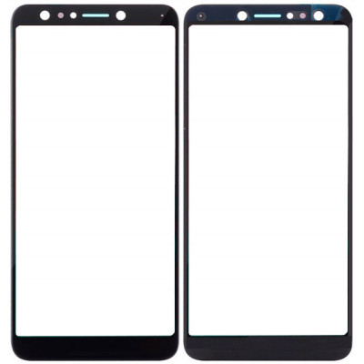 Сенсорное стекло (тачскрин) для Asus Zenfone 5 Lite 2018 (ZC600KL), черное