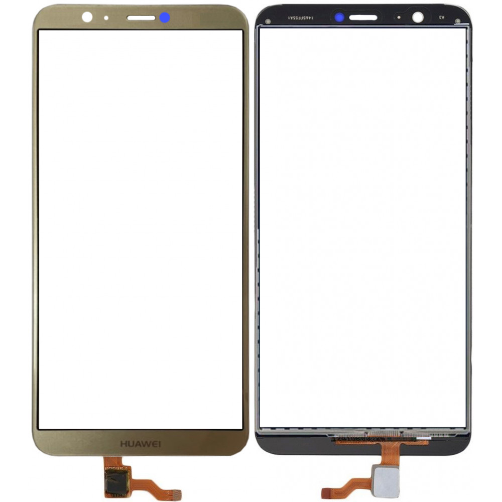 Сенсорное стекло (тачскрин) для Huawei Enjoy 7s / P Smart, золотое