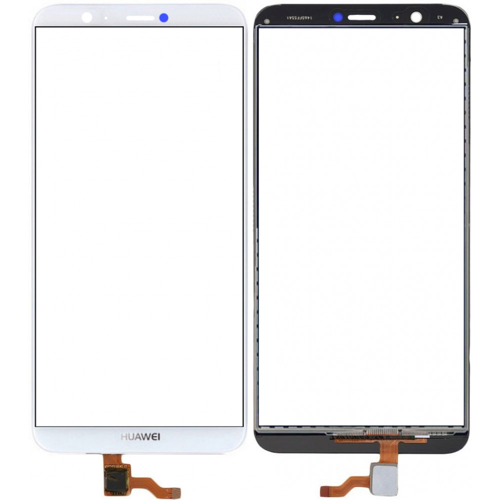 Сенсорное стекло (тачскрин) для Huawei Enjoy 7s / P Smart, белое