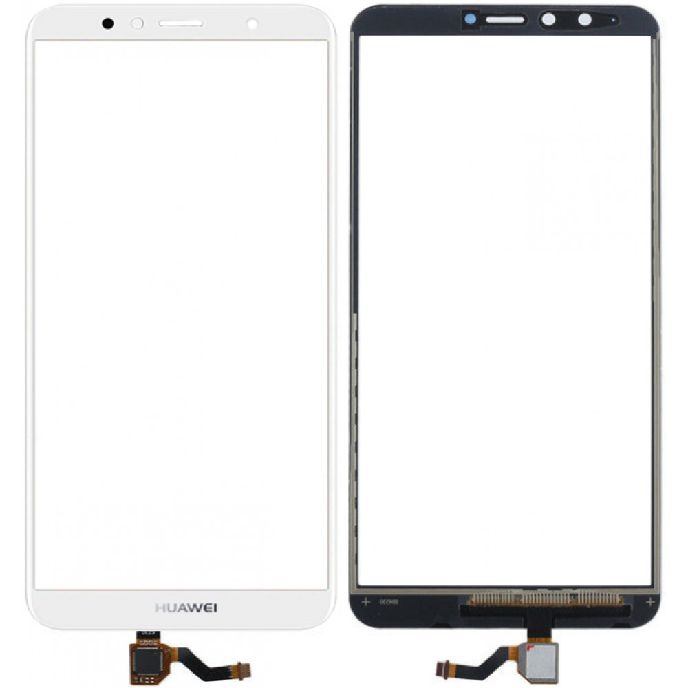 Сенсорное стекло (тачскрин) для Huawei Enjoy 8 Plus, белое