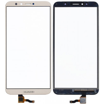 Сенсорное стекло (тачскрин) для Huawei Enjoy 8e, золотое