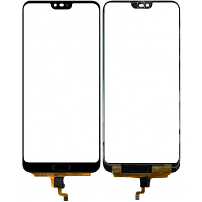 Сенсорное стекло (тачскрин) для Huawei Honor 10, черное