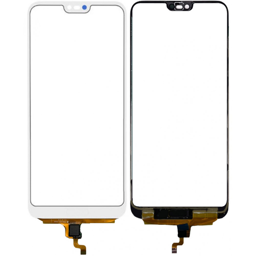Сенсорное стекло (тачскрин) для Huawei Honor 10, белое