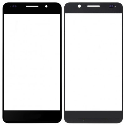 Сенсорное стекло (тачскрин) для Huawei Honor 6, черное