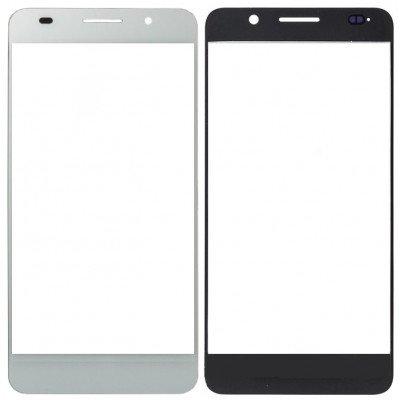 Сенсорное стекло (тачскрин) для Huawei Honor 6, белое