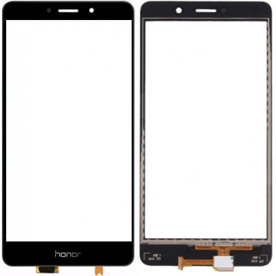Сенсорное стекло (тачскрин) для Huawei Honor 6X, черное