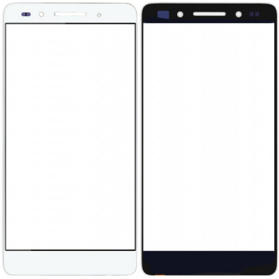 Сенсорное стекло (тачскрин) для Huawei Honor 7, белое