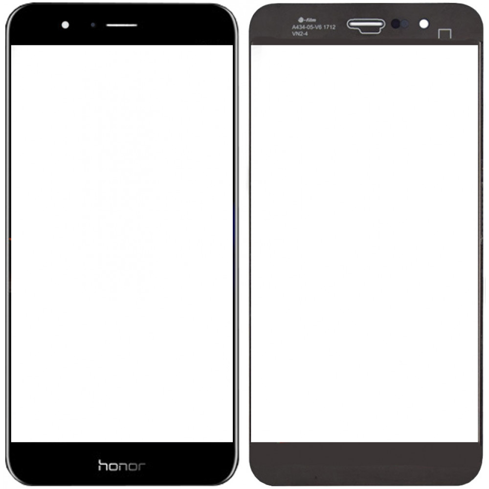 Сенсорное стекло (тачскрин) для Huawei Honor 8 Pro / V9, черное