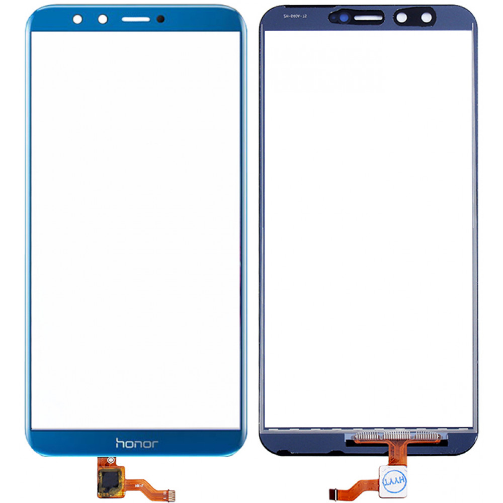 Сенсорное стекло (тачскрин) для Huawei Honor 9 Lite, синее