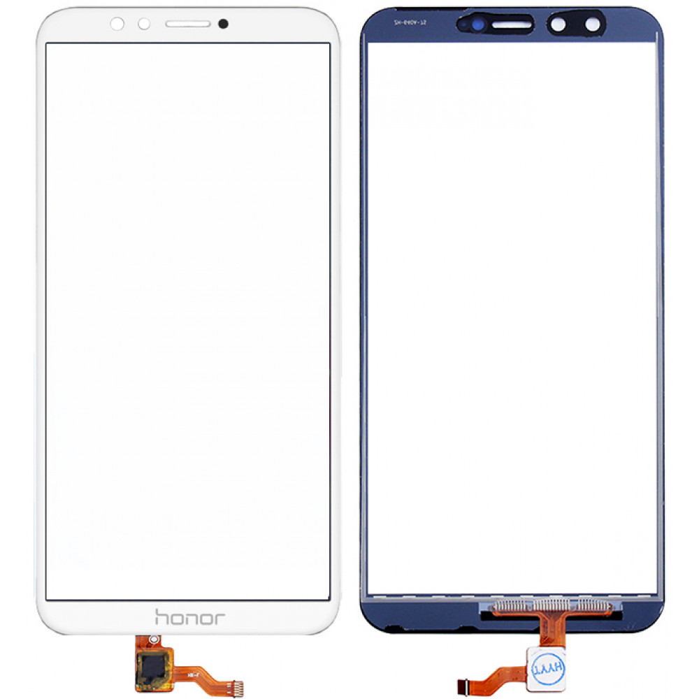 Сенсорное стекло (тачскрин) для Huawei Honor 9 Lite, белое