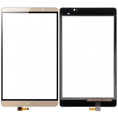 Сенсорное стекло (тачскрин) для Huawei Mediapad M2 8.0, золотое
