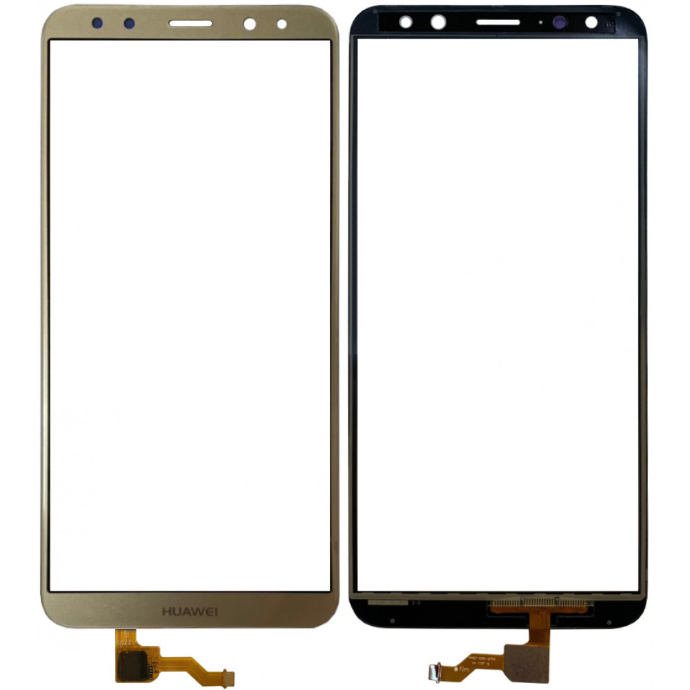 Сенсорное стекло (тачскрин) для Huawei Nova 2i, золотое