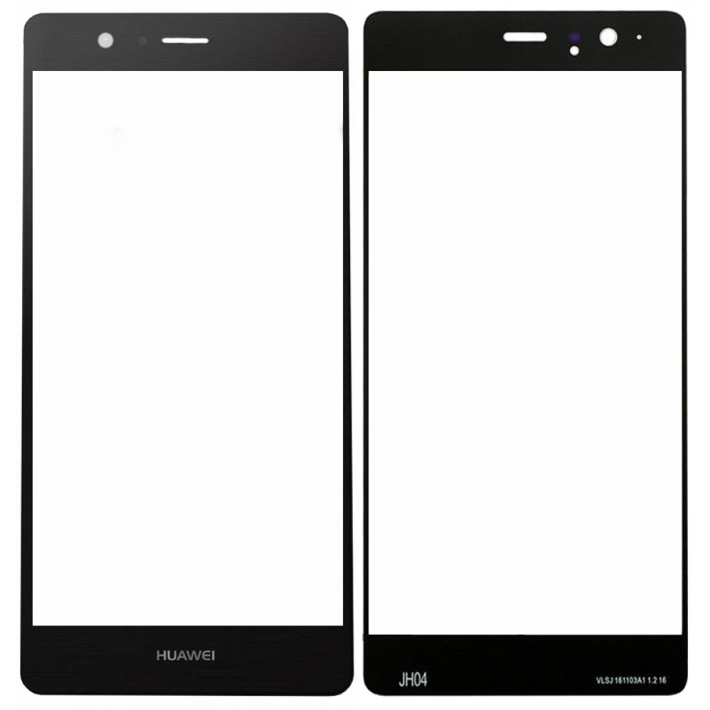 Сенсорное стекло (тачскрин) для Huawei P9 / P9 Lite / G9, черное