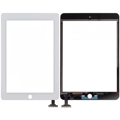 Сенсорное стекло (тачскрин) для iPad Mini / Mini 2, белое