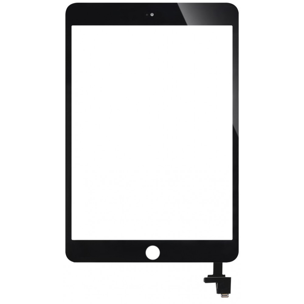 Сенсорное стекло (тачскрин) для iPad Mini 3 с контроллером, черное