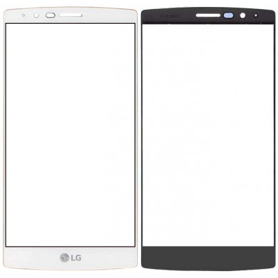 Сенсорное стекло (тачскрин) для LG G4, белое