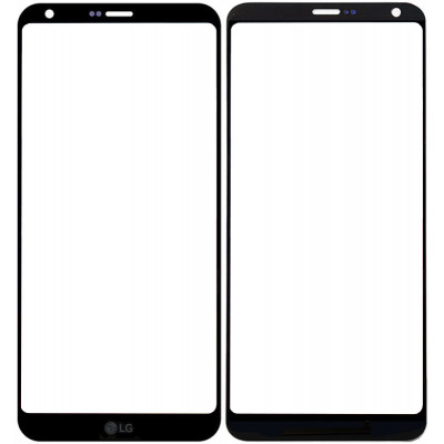 Сенсорное стекло (тачскрин) для LG G6, черное
