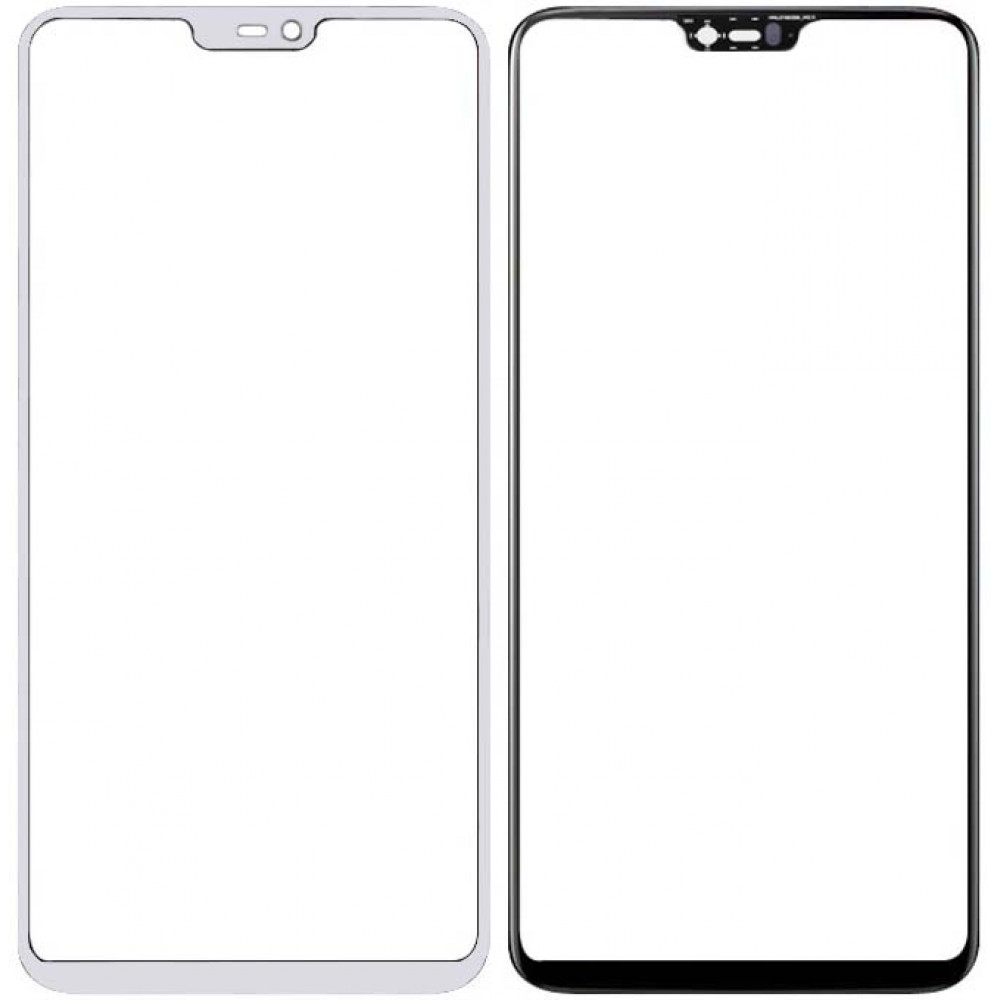 Сенсорное стекло (тачскрин) для OnePlus 6, белое