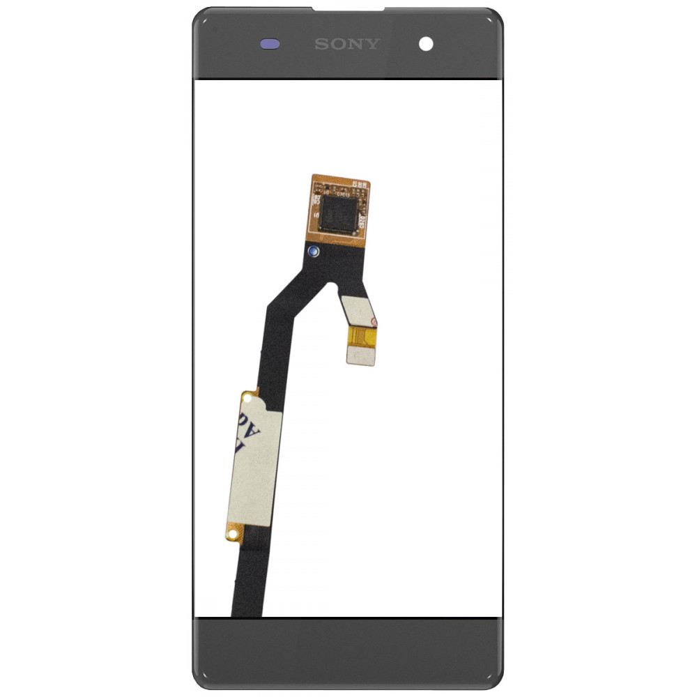 Сенсорное стекло (тачскрин) для Sony Xperia XA, черное