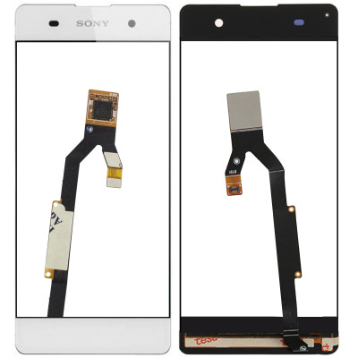Сенсорное стекло (тачскрин) для Sony Xperia XA, белое