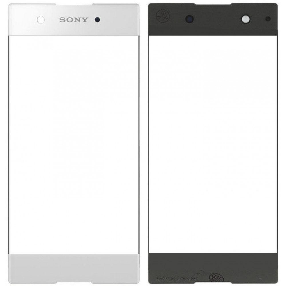 Сенсорное стекло (тачскрин) для Sony Xperia XA1, белое