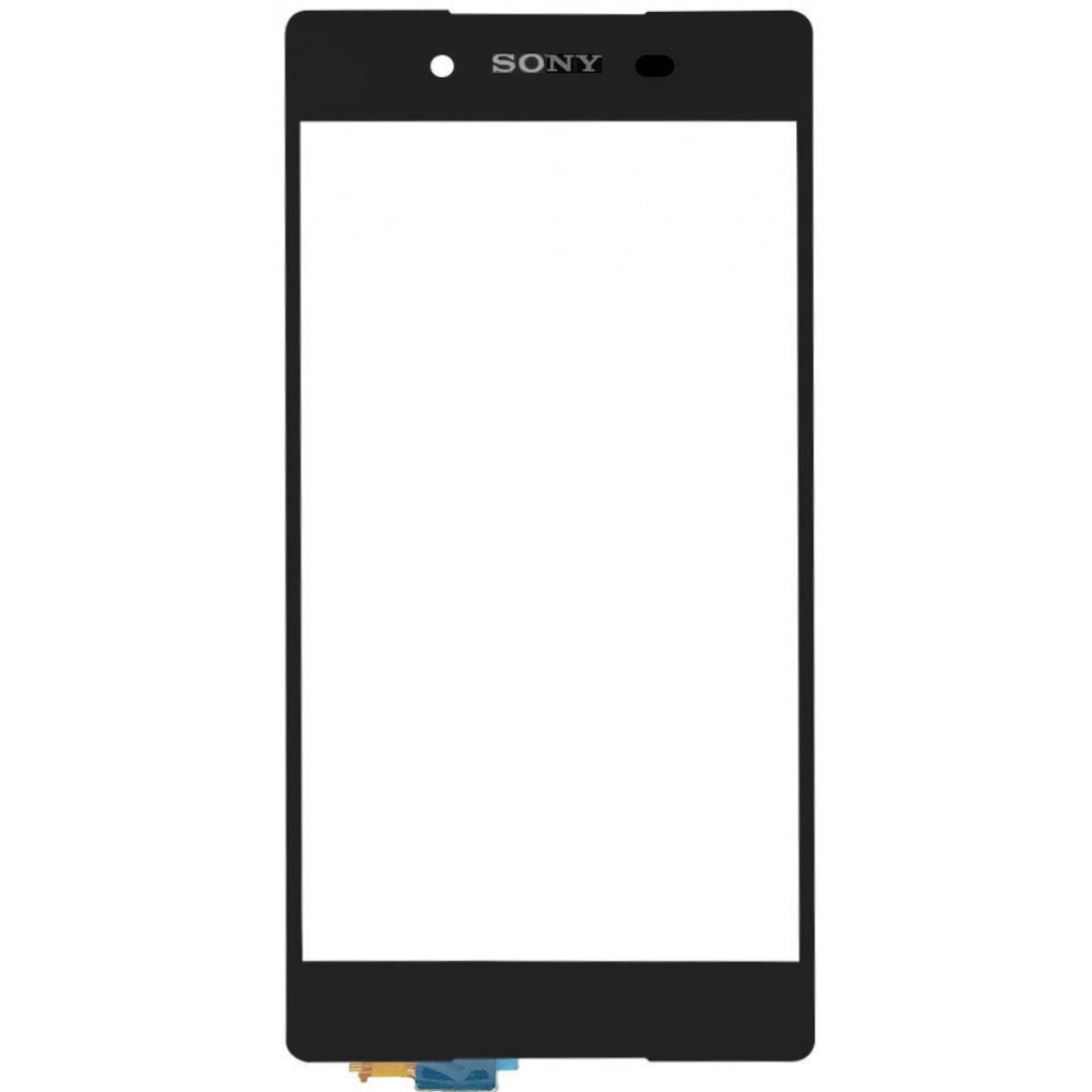 Сенсорное стекло (тачскрин) для Sony Xperia Z4, черное