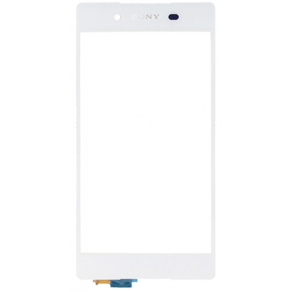 Сенсорное стекло (тачскрин) для Sony Xperia Z4, белое