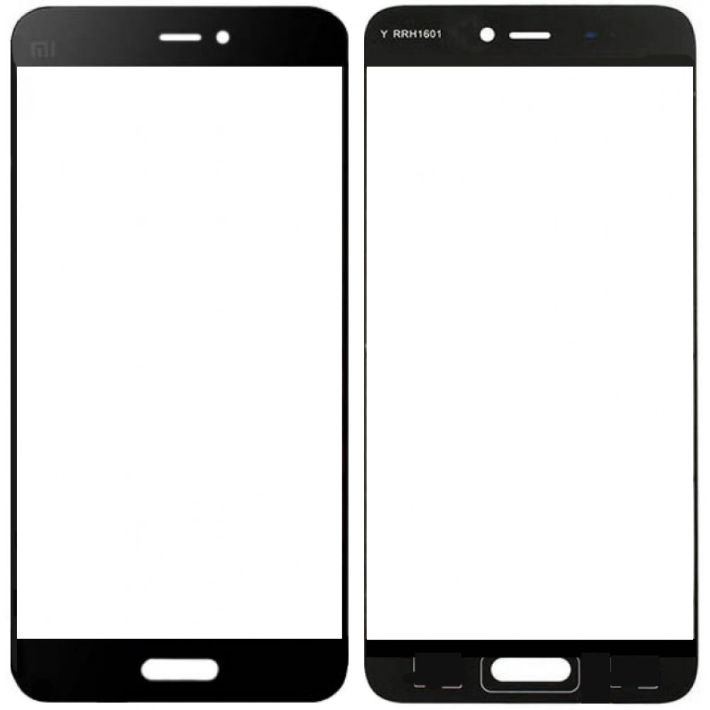Сенсорное стекло (тачскрин) для Xiaomi Mi5, черное