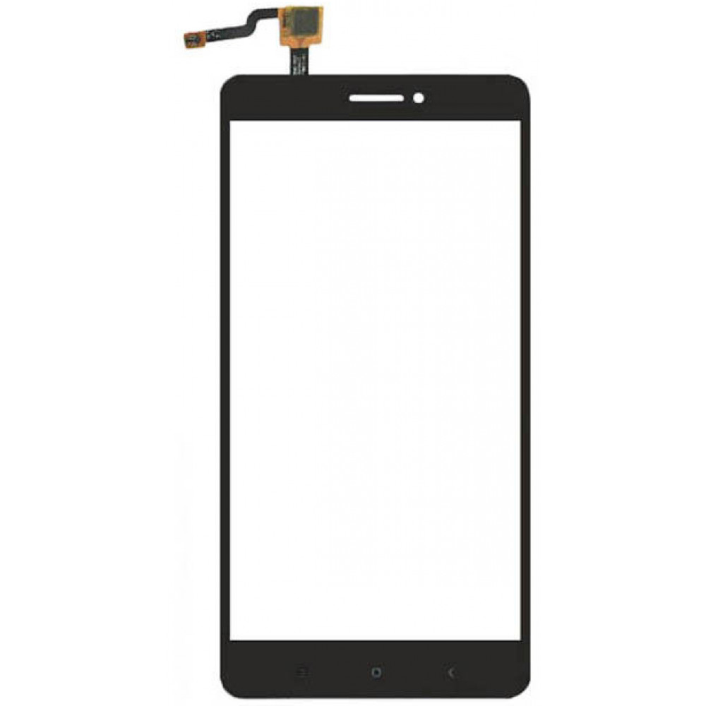 Сенсорное стекло (тачскрин) для Xiaomi Mi Max 2, черное