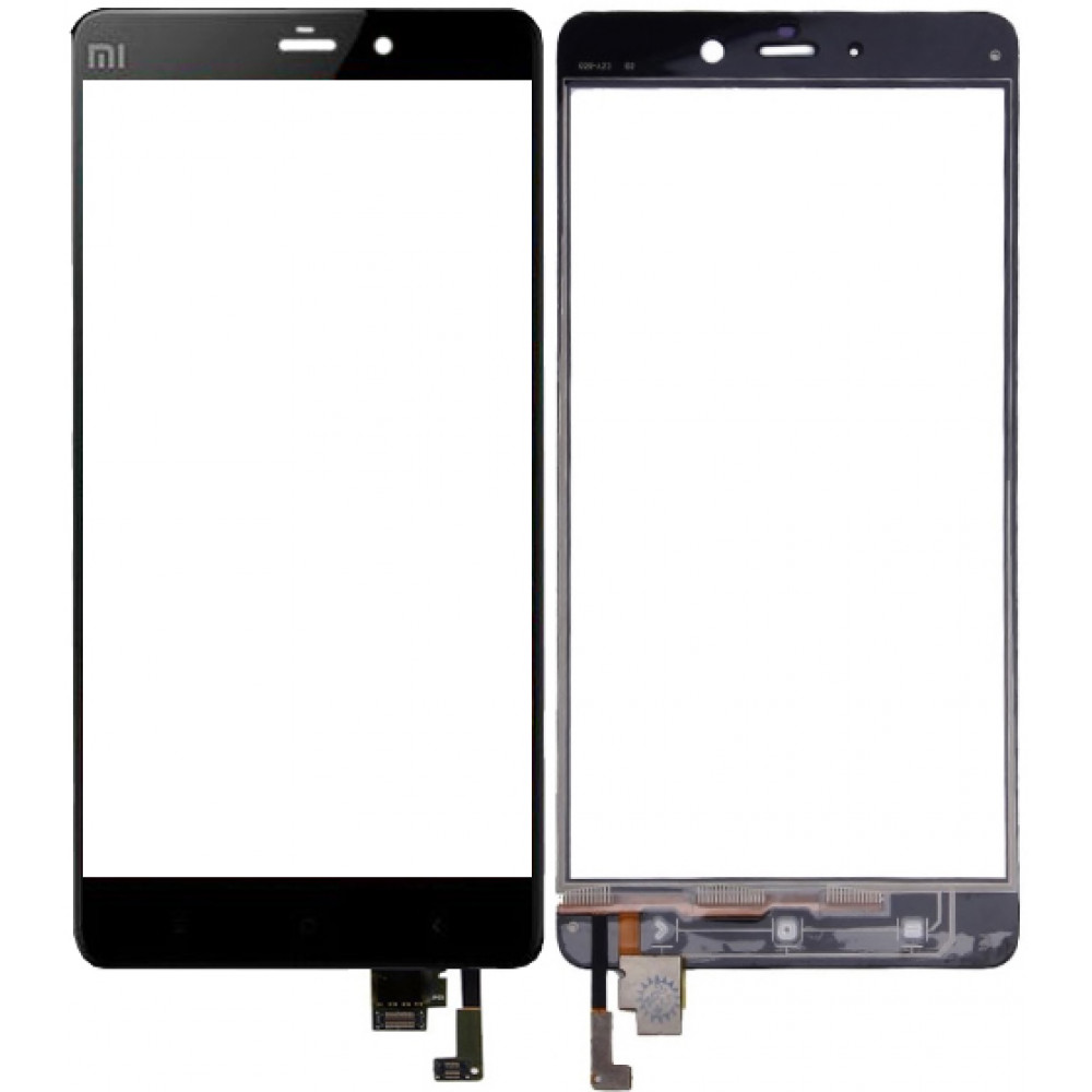 Сенсорное стекло (тачскрин) для Xiaomi Mi Note Pro, черное