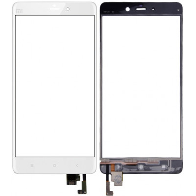 Сенсорное стекло (тачскрин) для Xiaomi Mi Note Pro, белое
