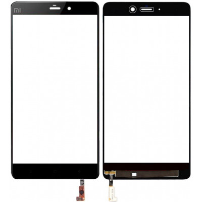 Сенсорное стекло (тачскрин) для Xiaomi Mi Note, черное