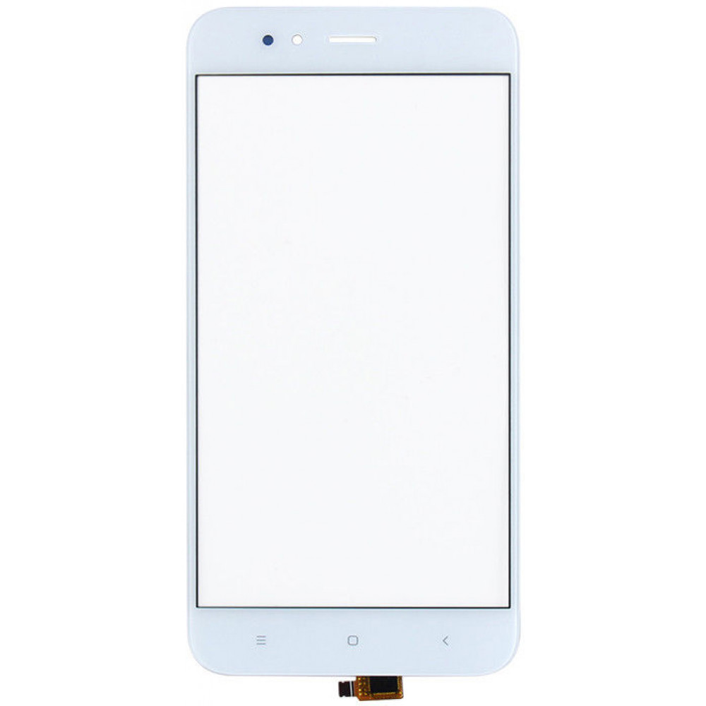Сенсорное стекло (тачскрин) для Xiaomi Mi 5X / Mi A1, белое
