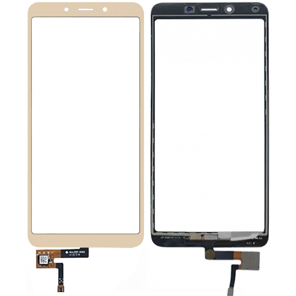 Сенсорное стекло (тачскрин) для Xiaomi Redmi 6 / 6A, золото