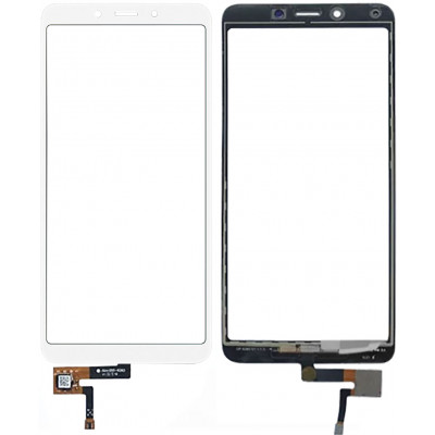 Сенсорное стекло (тачскрин) для Xiaomi Redmi 6 / 6A, белое