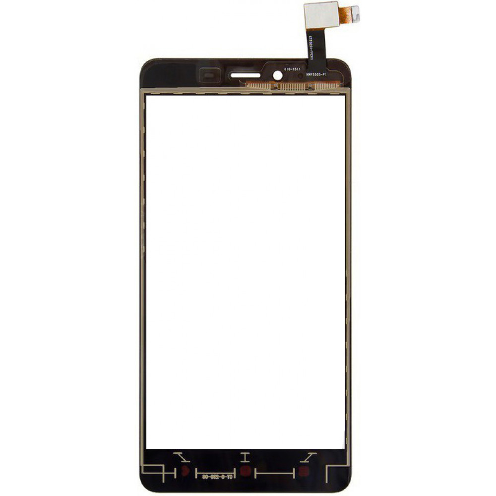 Сенсорное стекло (тачскрин) для Xiaomi Redmi Note 2, черное