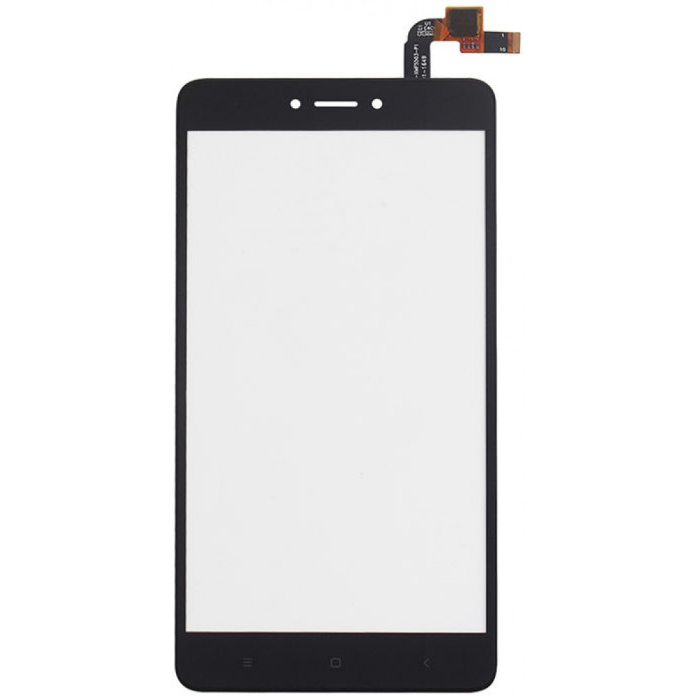 Сенсорное стекло (тачскрин) для Xiaomi Redmi Note 4X, черное