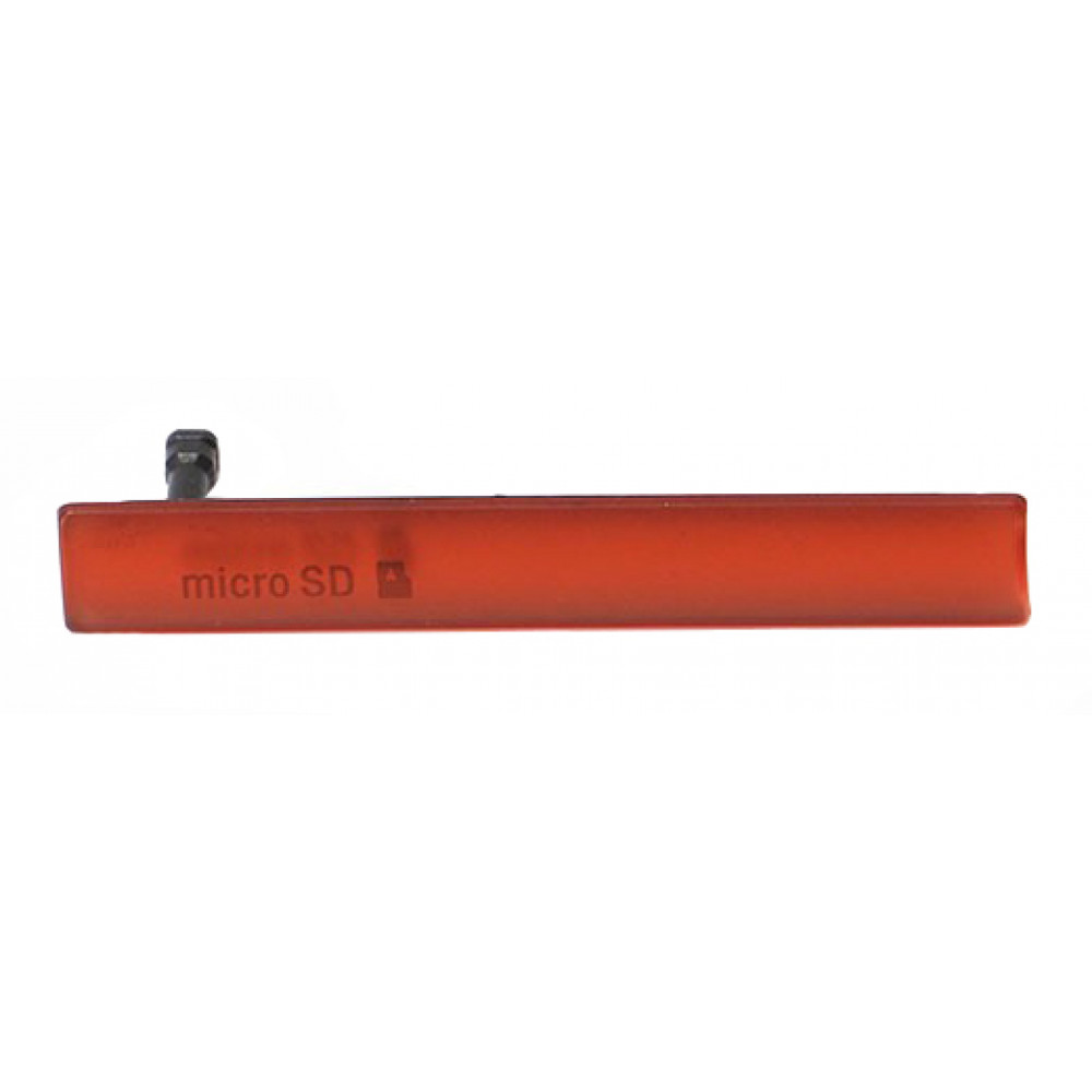 Заглушка micro SD для Sony Z3 Compact, оранжевая