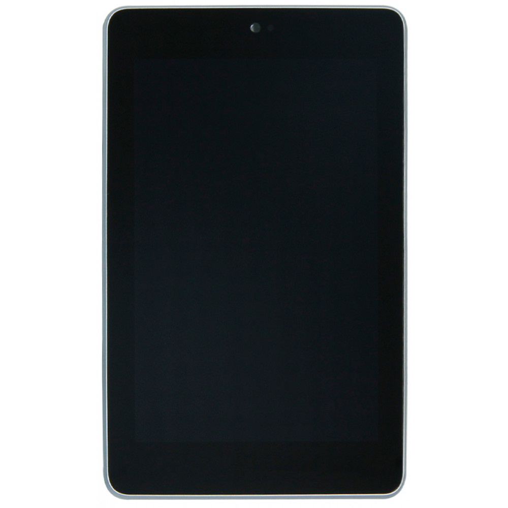 Дисплей для Asus Google Nexus 7 WiFi (2012) в сборе с тачскрином и рамкой, черный