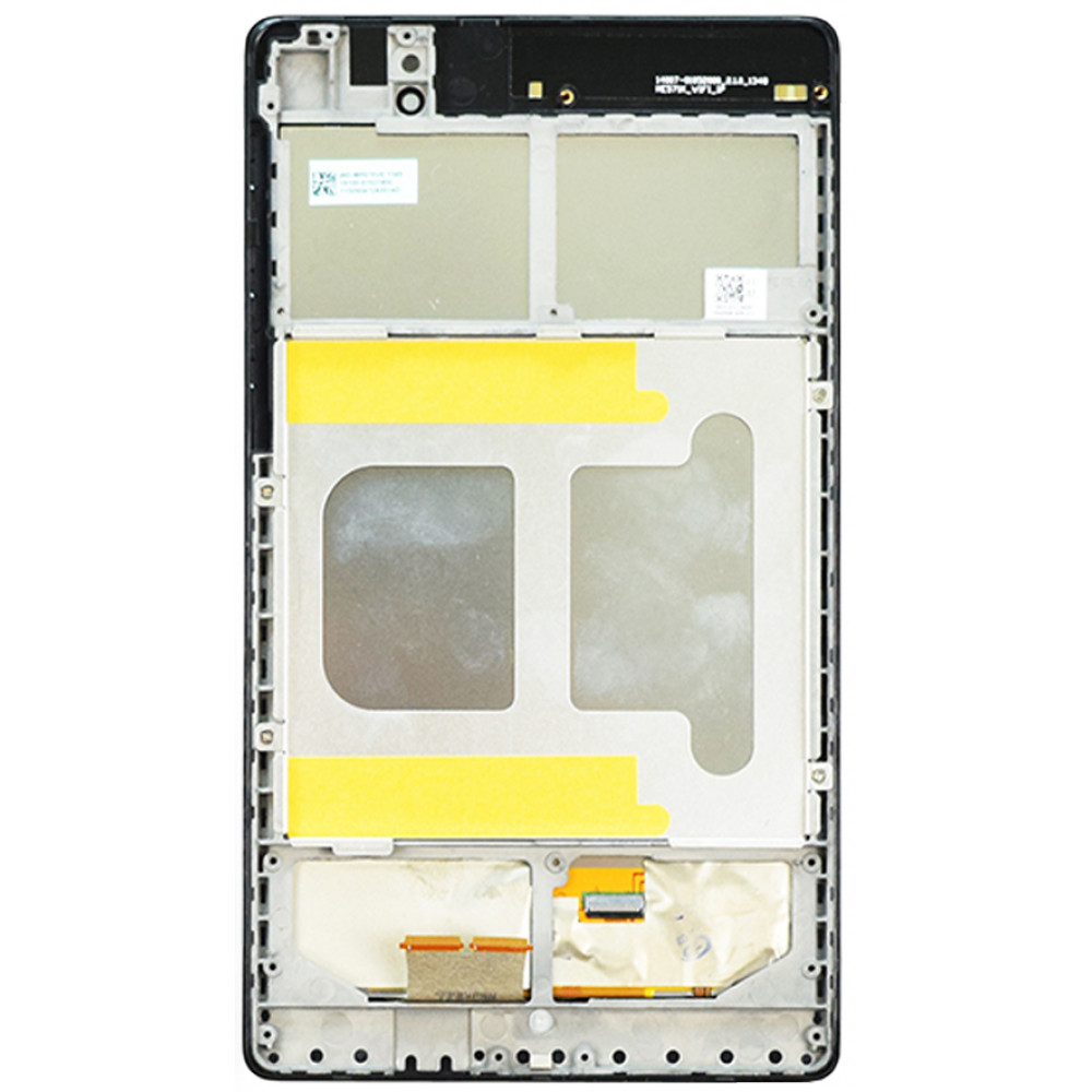Дисплей для Asus Google Nexus 7 (ME571) (2013) в сборе с тачскрином и рамкой, черный