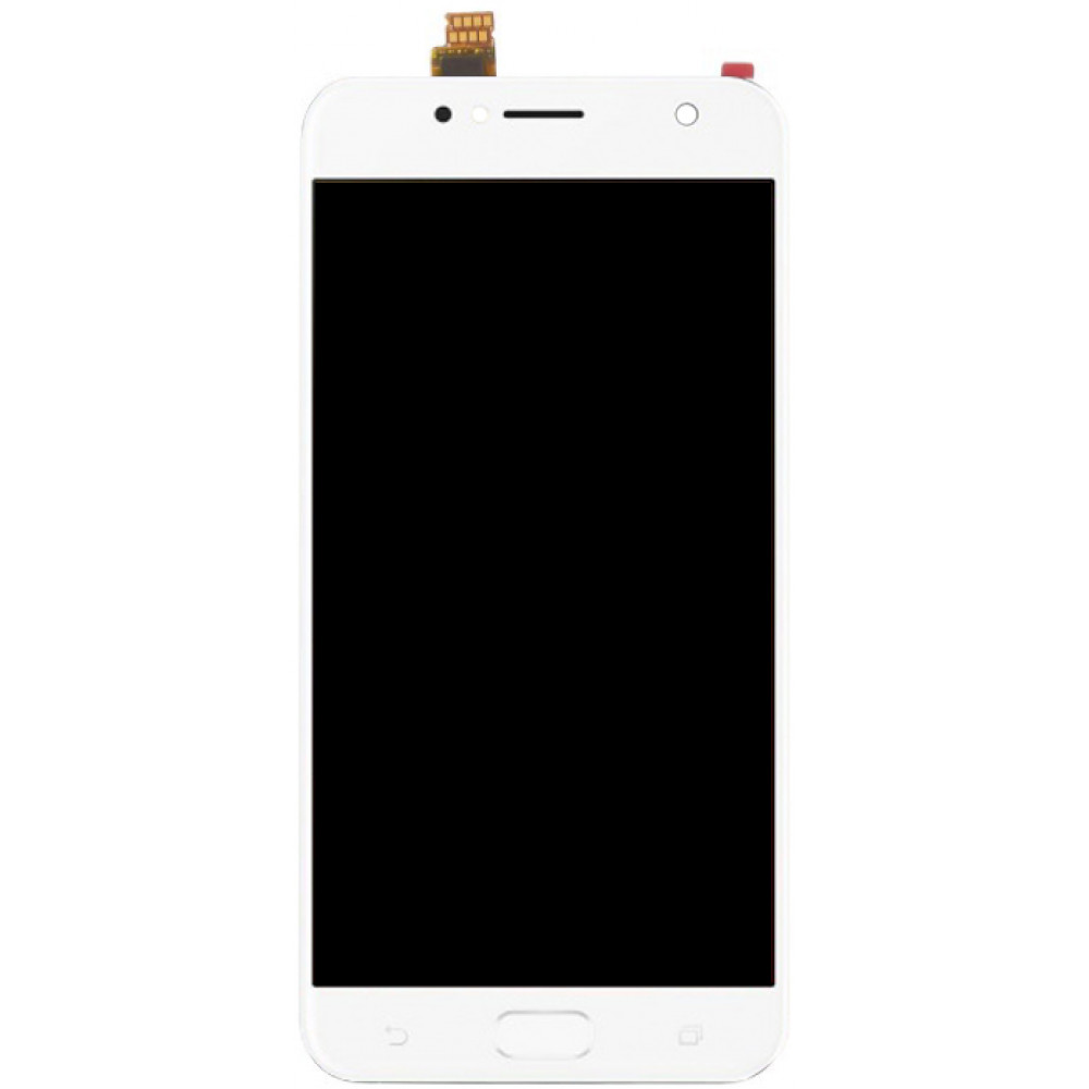 Дисплей для Asus Zenfone 4 Live (ZB553KL) в сборе с тачскрином, белый