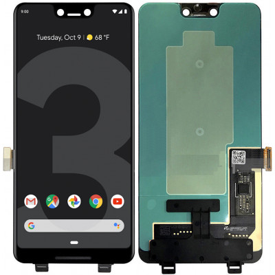 Дисплей для Google Pixel 3 XL в сборе с тачскрином, черный