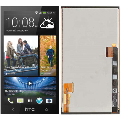 Дисплей для HTC One M7 в сборе с тачскрином, черный